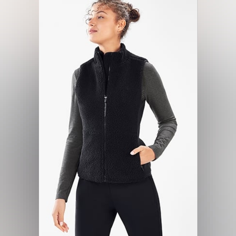 Fabletics fleece vest